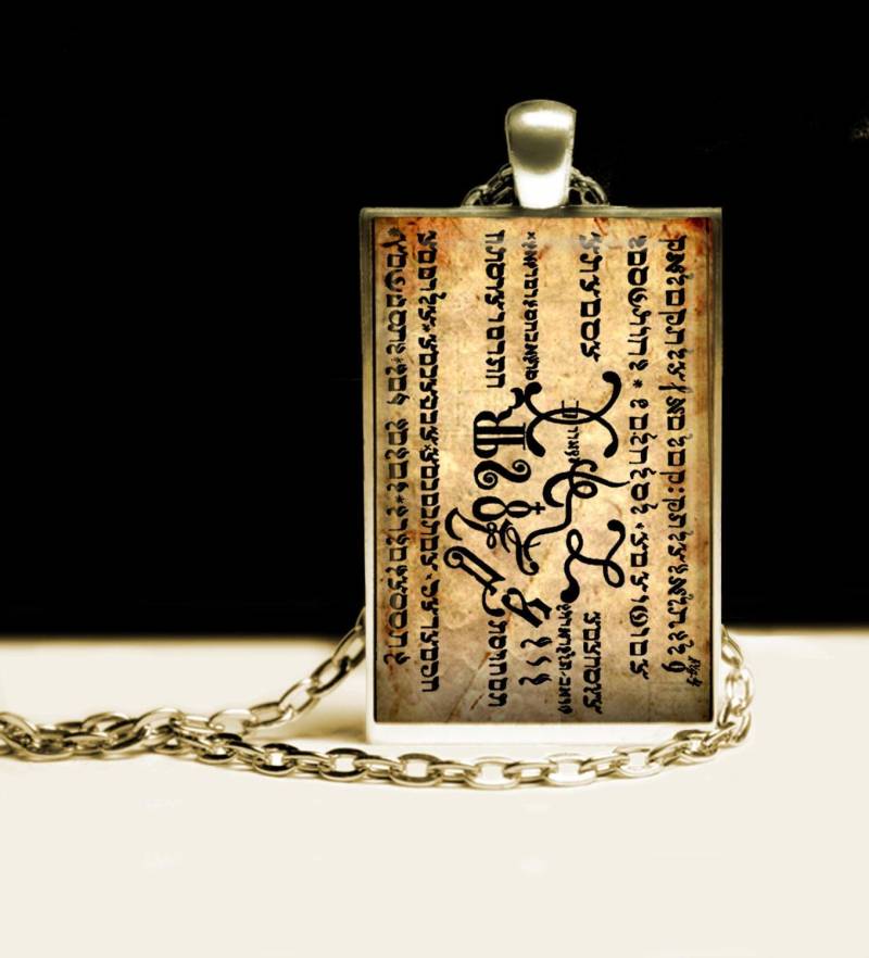 Talisman | Das Dritte Siegel Aus Dem 6. & 7.buch Moses Anhänger, Okkulte Kette #395, 3 von FraterSetnakh