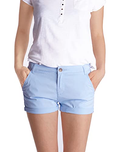 Fraternel Damen Chino Shorts Kurze Hose Hellblau L von Fraternel