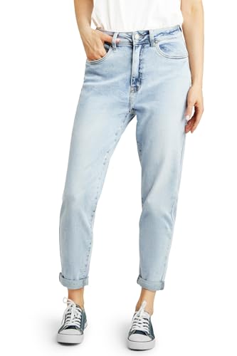 Fraternel Damen Jeans Hose Momfit Used Relaxed fit Hellhellblau XXL von Fraternel
