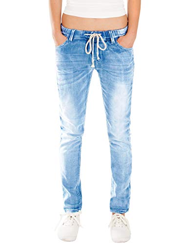 Fraternel Damen Jeans Hose Relaxed Loose fit Blau 3XL von Fraternel