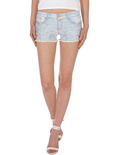 Fraternel Damen Jeans Kurze Hose Shorts Hotpants Hellblau L / 40 von Fraternel