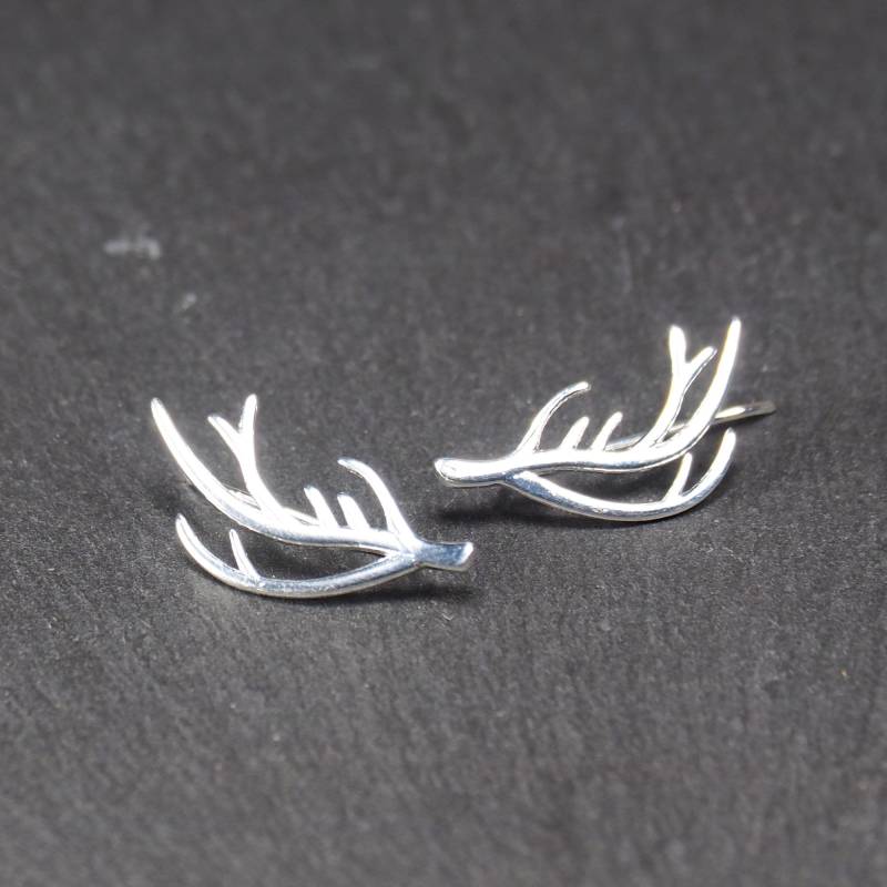 Ohrstecker Geweih Versilbert, 10938 Ohrstecker Geweih Versilbert, 10938 von FrauKitty