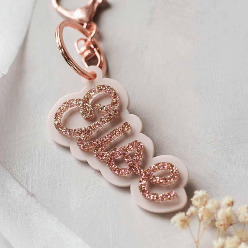 Schlüsselanhänger Mit Namen Personalisiert | Zweilagig Individuell Geschenk & Mitbringsel, Z.b. Zum Geburtstag Oder Zur Einschulung Schlüsselanhänger Mit Namen Personalisiert | Zweilagig Individuell Geschenk & Mitbringsel, Z.b. Zum Geburtstag Oder Zur Einschulung von FrauKopfkino