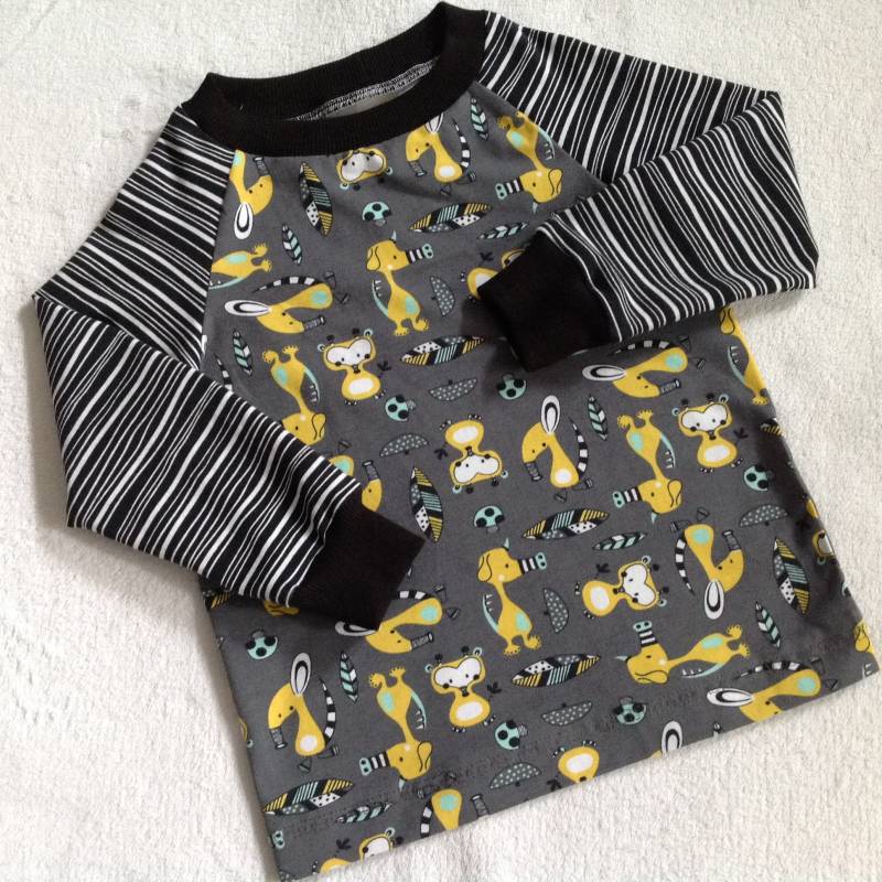 Langarmshirt "Lennart" Streifen Longsleeve Herbst Winter Junge Mädchen Kindershirt von FrauMamaHaase