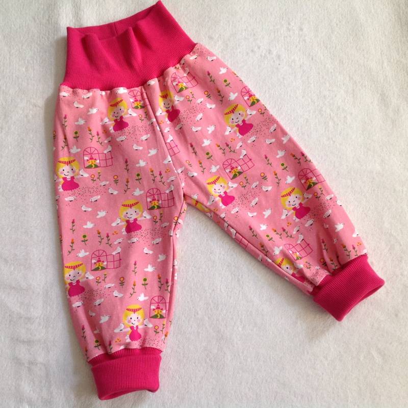Pumphose Gr. 74 "Aschenbrödel" Babyhose Märchen Geschenk Geburt Taufe Weihnachten Mädchen von FrauMamaHaase