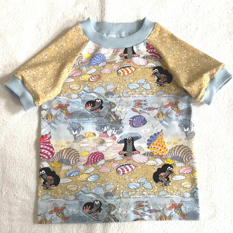 T-Shirt "Pauli - Abenteuer Am Meer" Blau Kindershirt Geschenk Geburtstag Unisex Urlaub Ferien von FrauMamaHaase