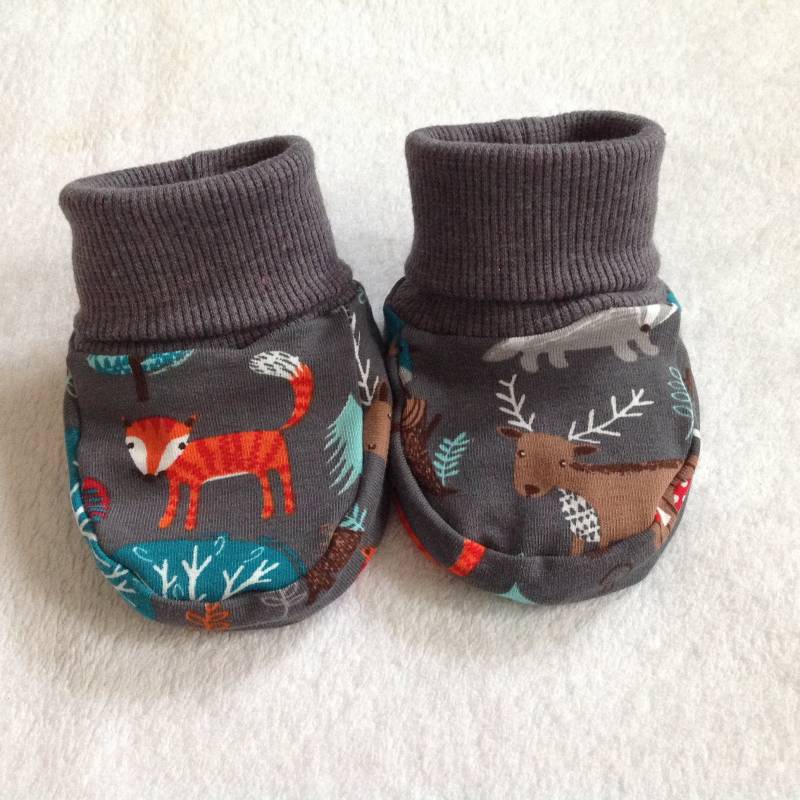 Tippy Toes "Fuchs, Dachs Und Freunde" Grau von FrauMamaHaase