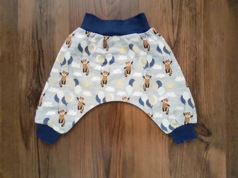 Pumphose Baby Größe 62 Kuschelhose Babyhose Hose Geschenk von FrauNaehnadel
