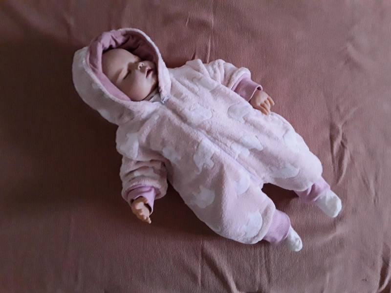 Schneeanzug Für Babys, Overall, Winteranzug in Größe 50/56 Und 62/68, Overall Den Winter von FrauNaehnadel