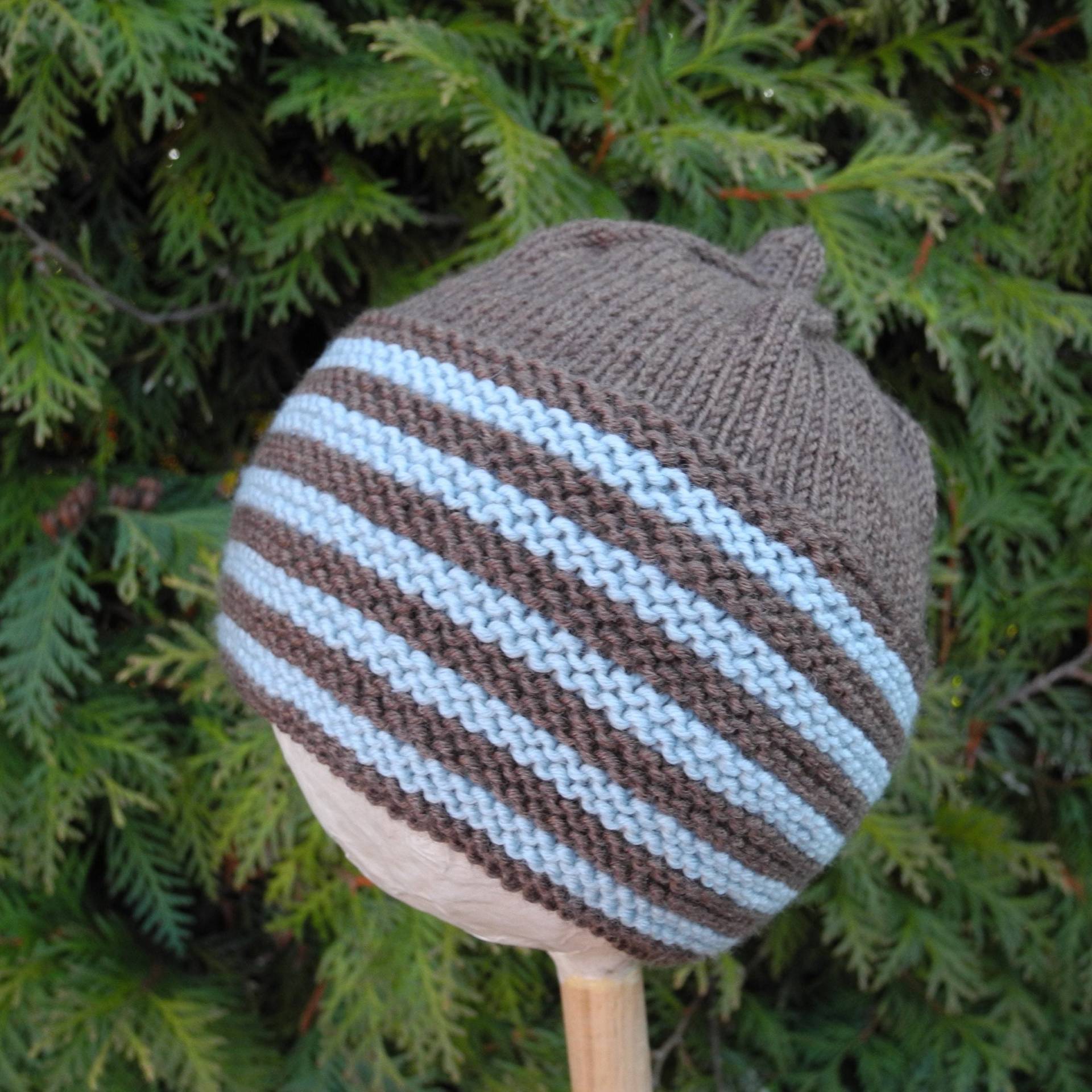 Babymütze , Kindermütze, Mützchen Säuglingsmütze , Strickmütze, Wollmütze , Mädchenmütze , Jungenmütze, Merinowolle, Gestrickte Mütze von FrauPaluschke