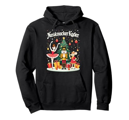 Nussknacker Ballett Tanztruppe Weihnachten Frauen Mädchen Pullover Hoodie Nussknacker Ballett Tanztruppe Weihnachten Frauen Mädchen Pullover Hoodie von Frauen Ballett Tanztruppe Nussknacker Weihnachten