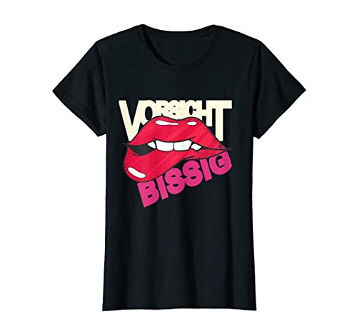 Damen Vorsicht bissig - heißes Geschenk zur kalten Jahreszeit T-Shirt Damen Vorsicht bissig - heißes Geschenk zur kalten Jahreszeit T-Shirt von Frauen Geschenkideen zu Weihnachten