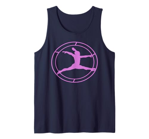 Rhönrad Gymnastik Athletin Frauen Rad Akrobatik Tank Top von Frauen Gym Wheel Sport Fans