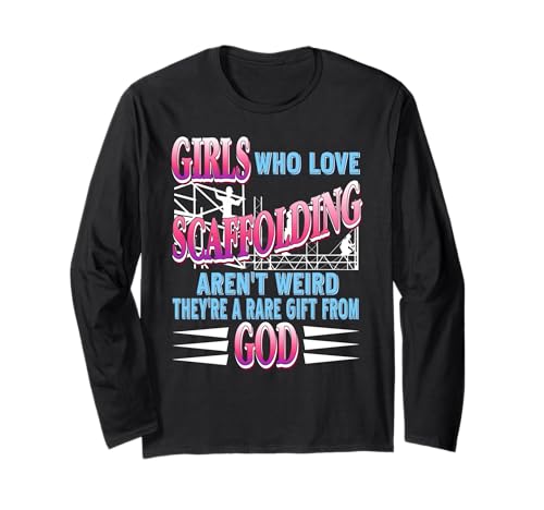 Mädchen Die Gerüste Lieben Selten Und Stark Langarmshirt Mädchen Die Gerüste Lieben Selten Und Stark Langarmshirt von Frauen In Bau Und Gerüstbau Mit Stolz