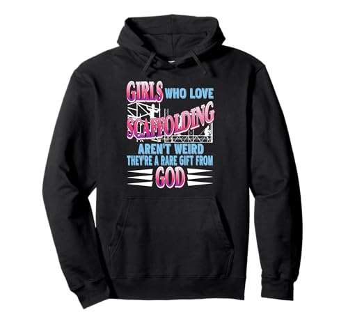 Mädchen Die Gerüste Lieben Selten Und Stark Pullover Hoodie Mädchen Die Gerüste Lieben Selten Und Stark Pullover Hoodie von Frauen In Bau Und Gerüstbau Mit Stolz