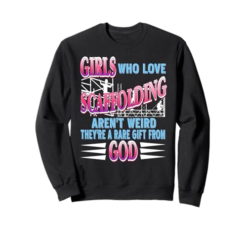 Mädchen Die Gerüste Lieben Selten Und Stark Sweatshirt Mädchen Die Gerüste Lieben Selten Und Stark Sweatshirt von Frauen In Bau Und Gerüstbau Mit Stolz