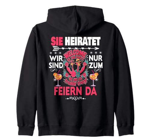 Frauen Junggesellinnenabschied Team Braut Outfit Tshirt JGA Kapuzenjacke Frauen Junggesellinnenabschied Team Braut Outfit Tshirt JGA Kapuzenjacke von Frauen JGA Tracht Poltern Shirt Damen Hochzeits