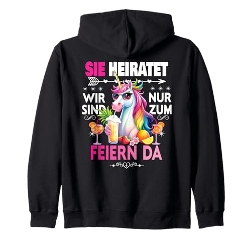 Frauen Junggesellinnenabschied Team Braut Outfit Tshirt JGA Kapuzenjacke Frauen Junggesellinnenabschied Team Braut Outfit Tshirt JGA Kapuzenjacke von Frauen JGA Tracht Poltern Shirt Damen Hochzeits
