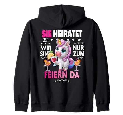Frauen Junggesellinnenabschied Team Braut Outfit Tshirt JGA Kapuzenjacke von Frauen JGA Tracht Poltern Shirt Damen Hochzeits