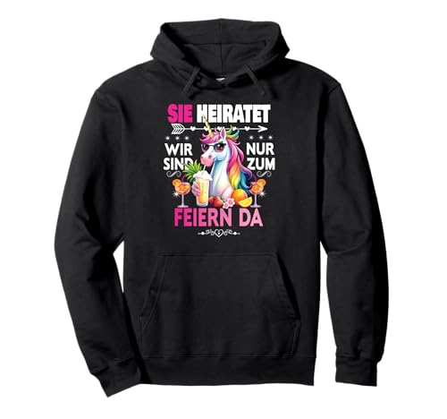 Frauen Junggesellinnenabschied Team Braut Outfit Tshirt JGA Pullover Hoodie Frauen Junggesellinnenabschied Team Braut Outfit Tshirt JGA Pullover Hoodie von Frauen JGA Tracht Poltern Shirt Damen Hochzeits