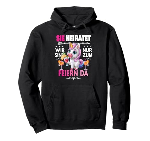 Frauen Junggesellinnenabschied Team Braut Outfit Tshirt JGA Pullover Hoodie von Frauen JGA Tracht Poltern Shirt Damen Hochzeits
