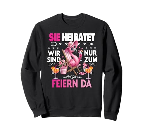 Frauen Junggesellinnenabschied Team Braut Outfit Tshirt JGA Sweatshirt von Frauen JGA Tracht Poltern Shirt Damen Hochzeits