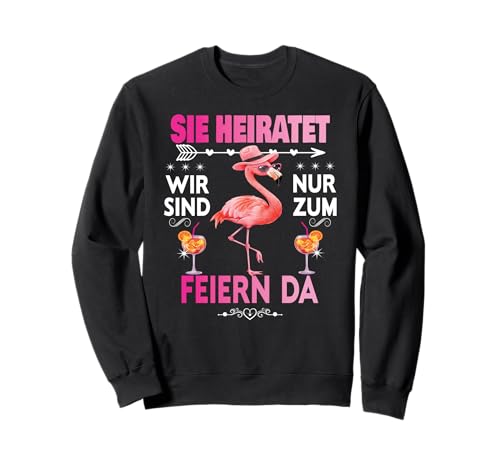 Frauen Junggesellinnenabschied Team Braut Outfit Tshirt JGA Sweatshirt Frauen Junggesellinnenabschied Team Braut Outfit Tshirt JGA Sweatshirt von Frauen JGA Tracht Poltern Shirt Damen Hochzeits