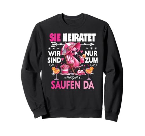 Frauen Junggesellinnenabschied Team Braut Outfit Tshirt JGA Sweatshirt Frauen Junggesellinnenabschied Team Braut Outfit Tshirt JGA Sweatshirt von Frauen JGA Tracht Poltern Shirt Damen Hochzeits