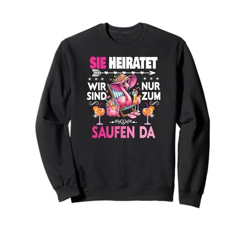 Frauen Junggesellinnenabschied Team Braut Outfit Tshirt JGA Sweatshirt von Frauen JGA Tracht Poltern Shirt Damen Hochzeits