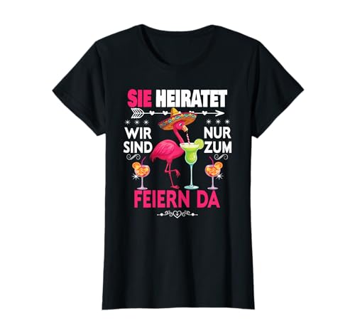 Frauen Junggesellinnenabschied Team Braut Outfit Tshirt JGA T-Shirt von Frauen JGA Tracht Poltern Shirt Damen Hochzeits