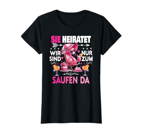 Frauen Junggesellinnenabschied Team Braut Outfit Tshirt JGA T-Shirt Frauen Junggesellinnenabschied Team Braut Outfit Tshirt JGA T-Shirt von Frauen JGA Tracht Poltern Shirt Damen Hochzeits