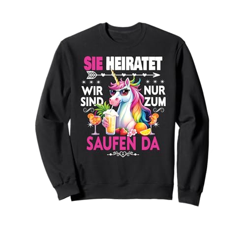 Junggesellinnenabschied Team Braut Outfit Frauen Tshirt JGA Sweatshirt Junggesellinnenabschied Team Braut Outfit Frauen Tshirt JGA Sweatshirt von Frauen JGA Tracht Poltern Shirt Damen Hochzeits