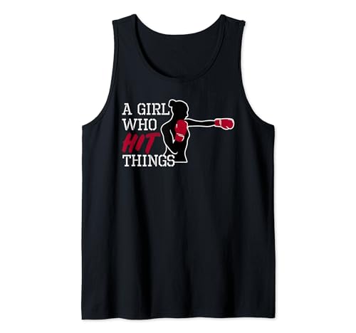 Frauen Boxen Kickboxen Handschuhe Damen Mädchen Geschenk Tank Top Frauen Boxen Kickboxen Handschuhe Damen Mädchen Geschenk Tank Top von Frauen Kampfsport Boxen Kickboxen Kostüm Geschenk