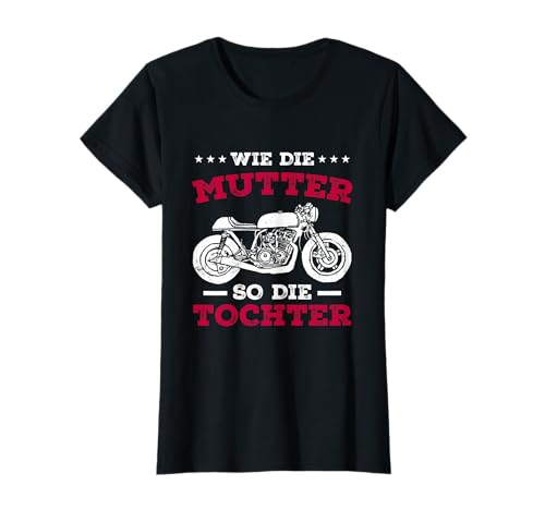 Biker Girl Motorrad Fahrerin Geschenk Mama & Tochter T-Shirt Biker Girl Motorrad Fahrerin Geschenk Mama & Tochter T-Shirt von Frauen Motorrad Designs