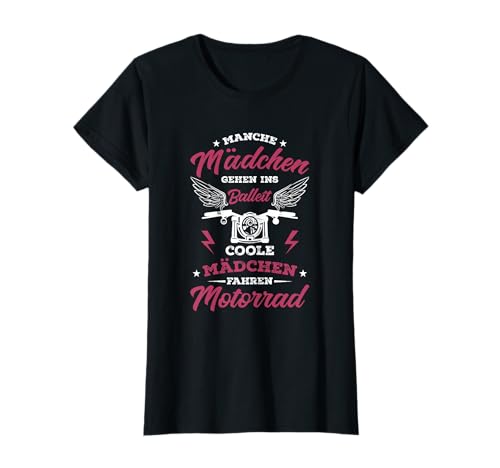 Biker Girl Geschenk Motorradfahrer Coole Mädchen Motorrad T-Shirt Biker Girl Geschenk Motorradfahrer Coole Mädchen Motorrad T-Shirt von Frauen Motorrad Designs