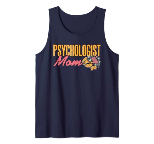 Psychologin Mama Blumen Humor Tank Top Psychologin Mama Blumen Humor Tank Top von Frauen Psychotherapie Mental Love