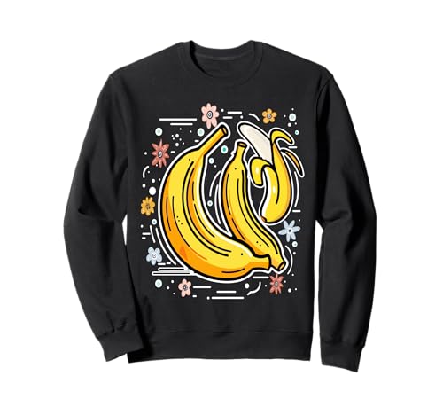 Frauen Bananenfrüchte Liebhaber Grafiken für diejenigen, die Sweatshirt von Frauen lustige Fruchtliebhaber Grafiken