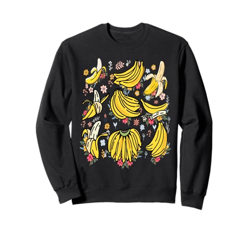 Frauen Bananenfrüchte Liebhaber Grafiken für diejenigen, die Sweatshirt von Frauen lustige Fruchtliebhaber Grafiken