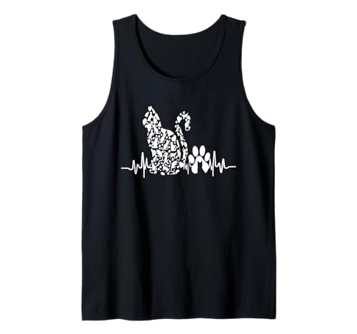 Katzen Herzbeat Tierbesitzer Liebhaber für Männer Frauen Tank Top Katzen Herzbeat Tierbesitzer Liebhaber für Männer Frauen Tank Top von Frauen süßes Tier lustige Grafiken