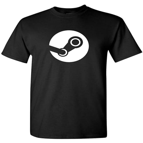 Steam PC Gaming Logo T Shirt Black XL Steam PC Gaming Logo T Shirt Black XL von Fraxen