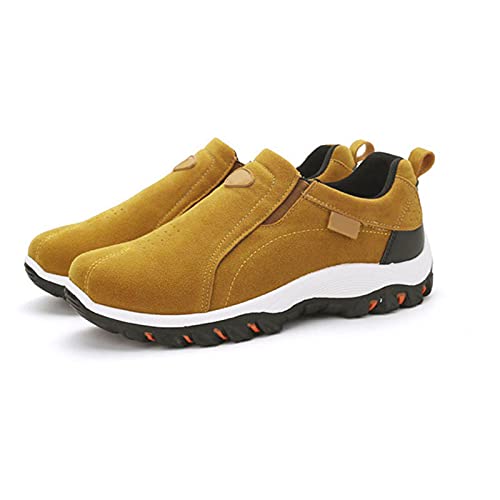 Frdun Aouln Orthopädische Herren-Wanderschuhe, verschleißfeste Outdoor-Turnschuhe, Sneaker, atmungsaktiv und gute Unterstützung des Fußgewölbes, sportliche Laufschuhe von Frdun