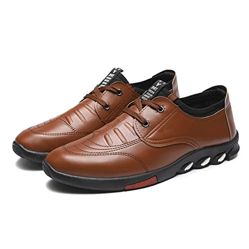 Frdun Herren Business Schuhe PU Wanderschuhe Weiche Sneakers für Arbeit Täglich Größe 39-44 von Frdun