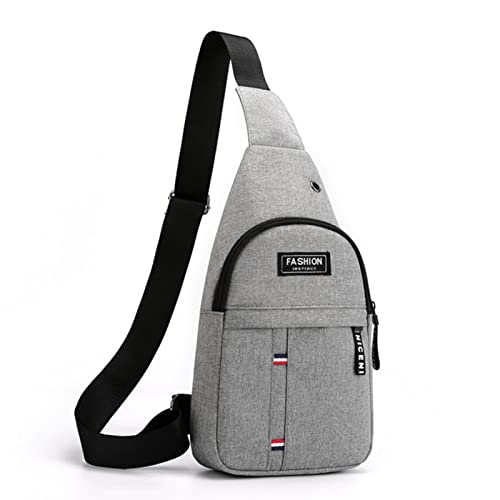 Frdun Herren Crossbody Sling Rucksack, Brusttasche Sling Rucksack, Mehrzweck Crossbody Tagesrucksack mit Nylon One Shoulder Leichte Tasche für Handy Geldbörse von Frdun