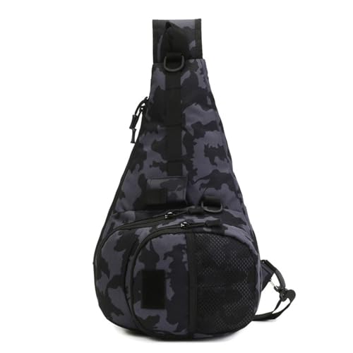 Frdun Sling Angelrucksack, strapazierfähige Sling-Tackle-Aufbewahrungstasche mit mehreren Taschen, Angelgeschenke für Männer und Frauen, Skorpion von Frdun