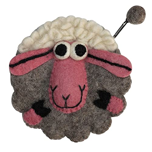 Freak Scene Filzbörse mit Reißverschluss - Schaf von Freak Scene