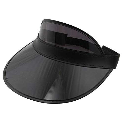 Freak Scene Retro Schildkappe - Sun Visor Cap - 80s Poker Visier Mütze - Farbe: schwarz-schwarz von Freak Scene