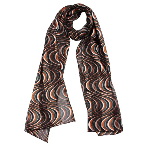 Freak Scene Schal - Retro Muster 1-32 x 153 cm - Sommerschal - Halstuch von Freak Scene