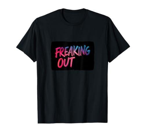 Awesome Freaking Out Speech Emblem für Jungen und Mädchen T-Shirt Awesome Freaking Out Speech Emblem für Jungen und Mädchen T-Shirt von Freaking Out Outfit