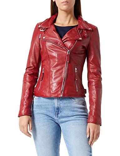 Freaky Nation Damen Biker Princess Jacke, Rot (Apple 4068), XS von Freaky Nation