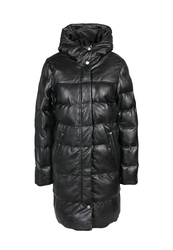 Freaky Nation gesteppter Wintermantel Like Heavenly-FN aus Leder von Freaky Nation